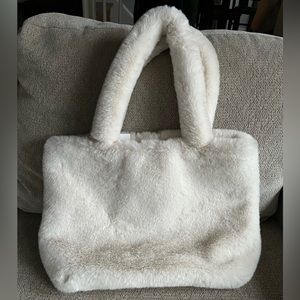 H&M Faux Fur Shoulder Bag